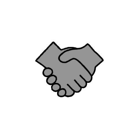 Animation of shaking hands